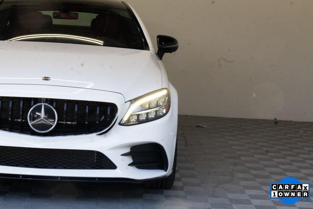 used 2020 Mercedes-Benz AMG C 43 car, priced at $41,995