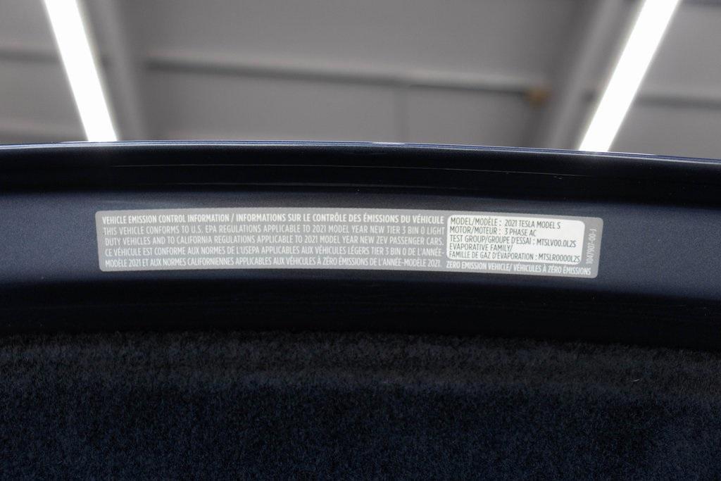 used 2021 Tesla Model S car, priced at $53,995