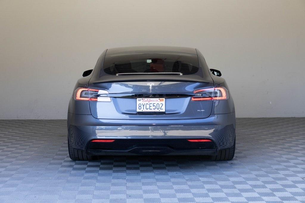 used 2021 Tesla Model S car, priced at $53,995