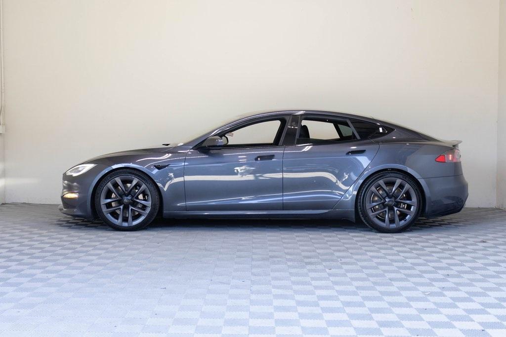used 2021 Tesla Model S car, priced at $53,995