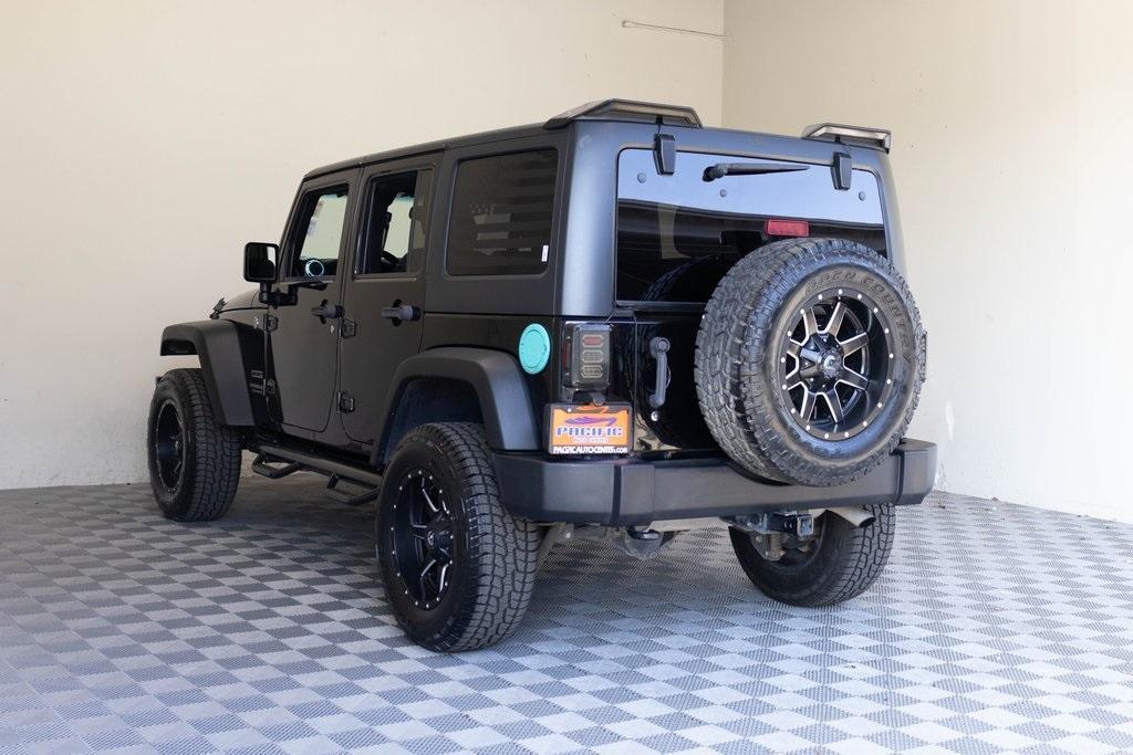 used 2017 Jeep Wrangler Unlimited car, priced at $16,995