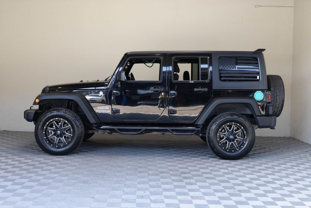 used 2017 Jeep Wrangler Unlimited car, priced at $16,995