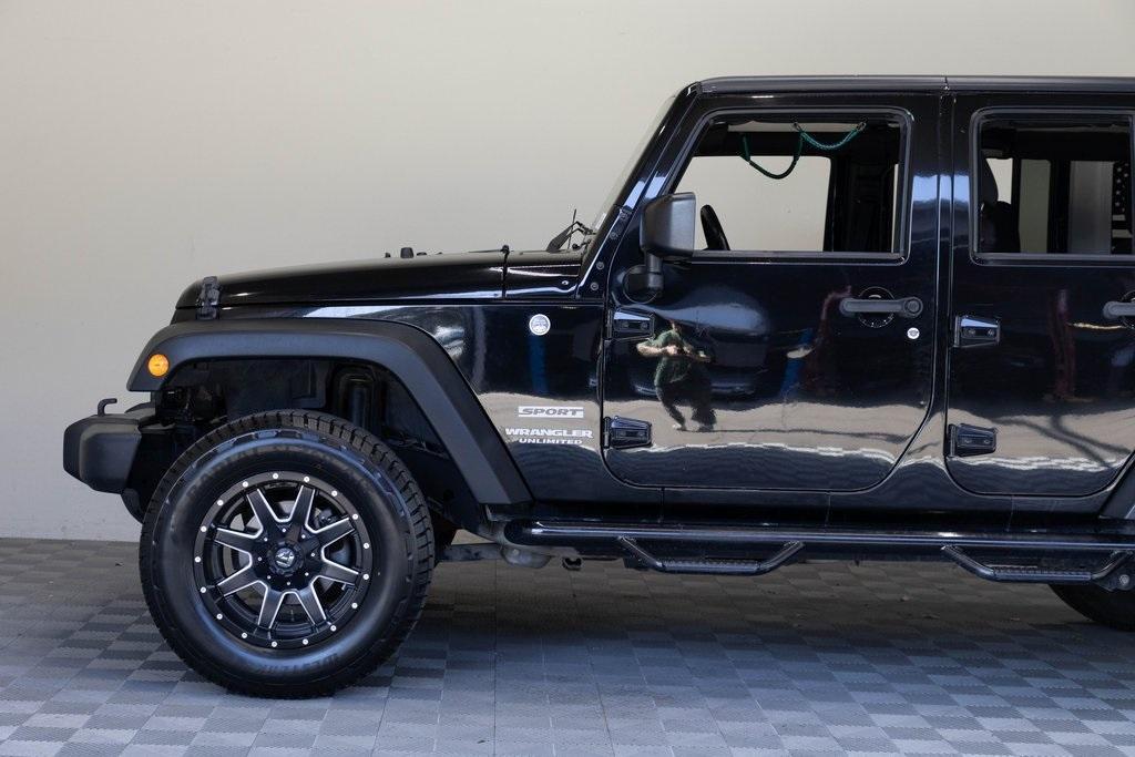 used 2017 Jeep Wrangler Unlimited car, priced at $16,995