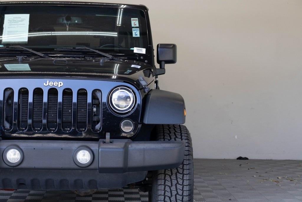 used 2017 Jeep Wrangler Unlimited car, priced at $16,995