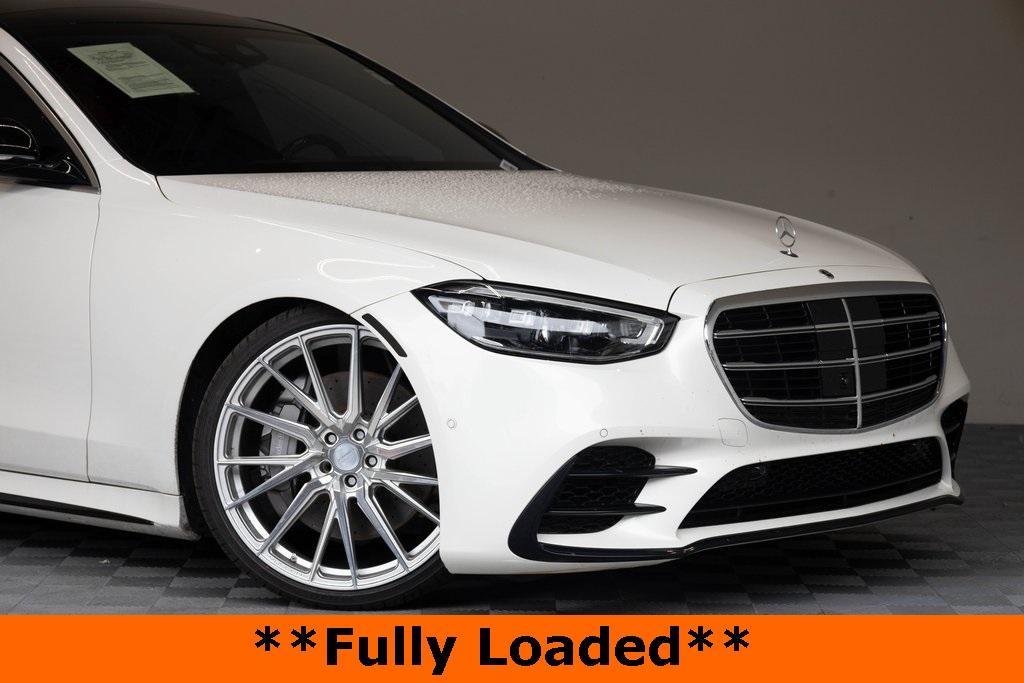 used 2021 Mercedes-Benz S-Class car, priced at $73,995