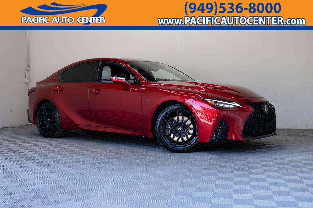 used 2023 Lexus IS 500 car, priced at $57,995