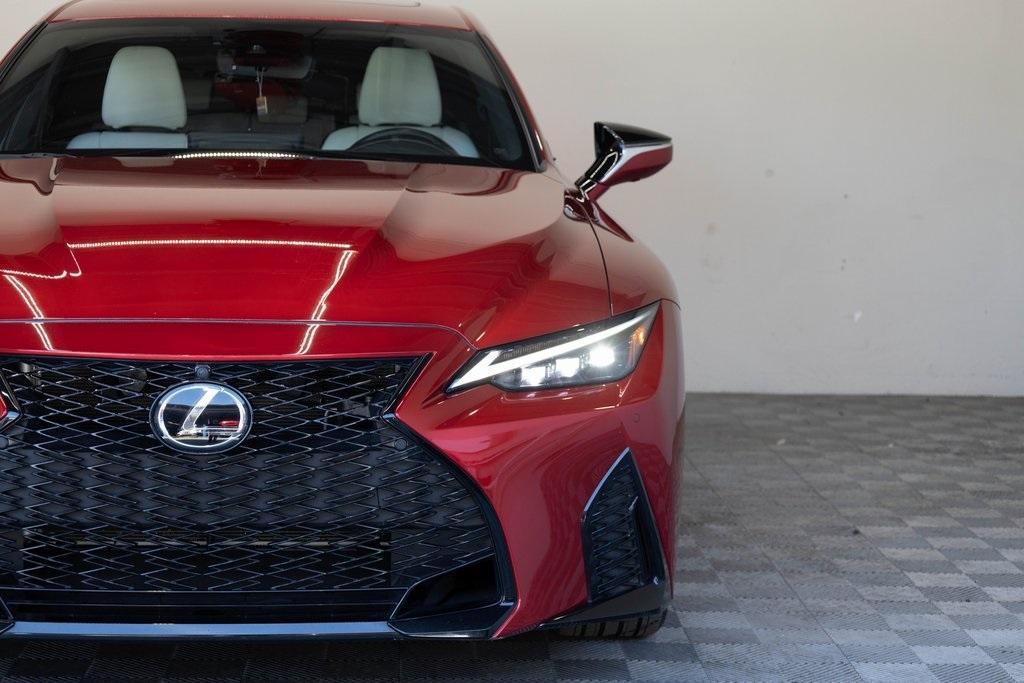 used 2023 Lexus IS 500 car, priced at $57,995