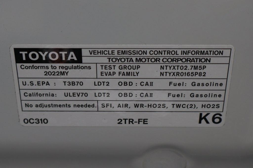 used 2022 Toyota Tacoma car, priced at $23,995