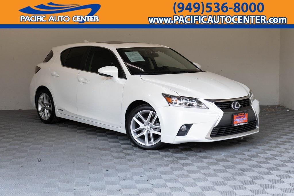 used 2015 Lexus CT 200h car, priced at $11,995