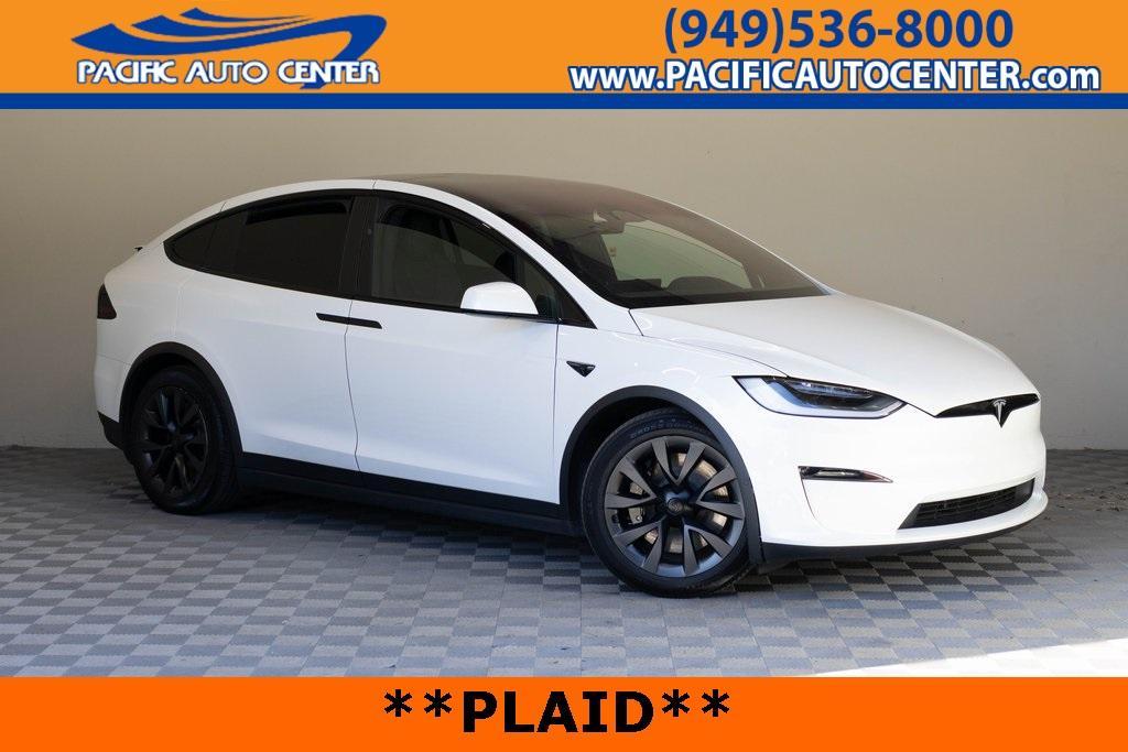 used 2023 Tesla Model X car, priced at $73,995