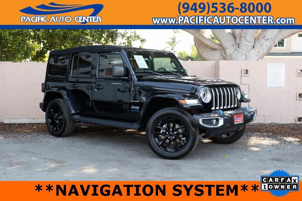 used 2023 Jeep Wrangler 4xe car, priced at $35,995