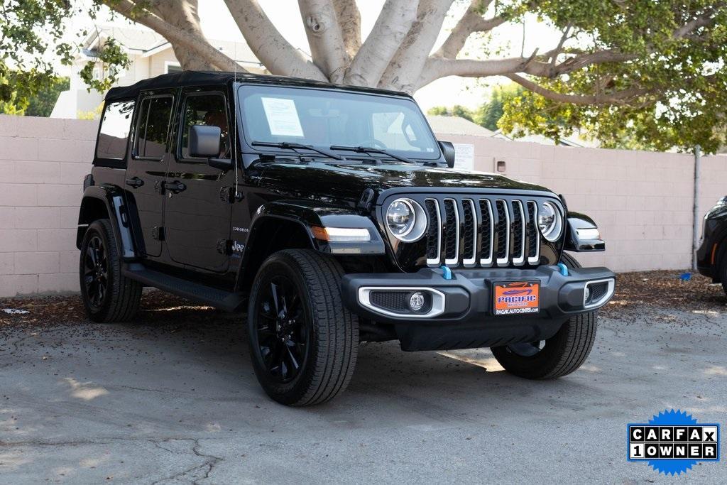 used 2023 Jeep Wrangler 4xe car, priced at $35,995