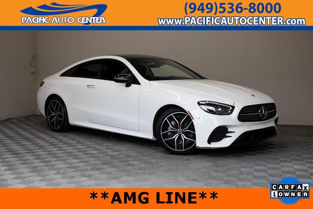 used 2021 Mercedes-Benz E-Class car, priced at $36,995