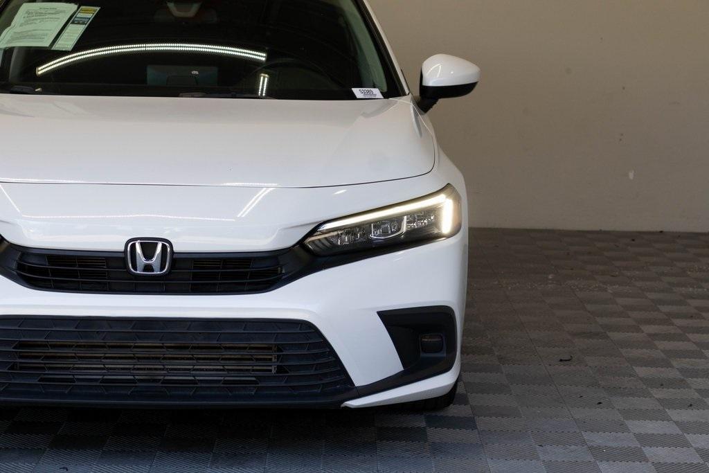 used 2022 Honda Civic car, priced at $21,495