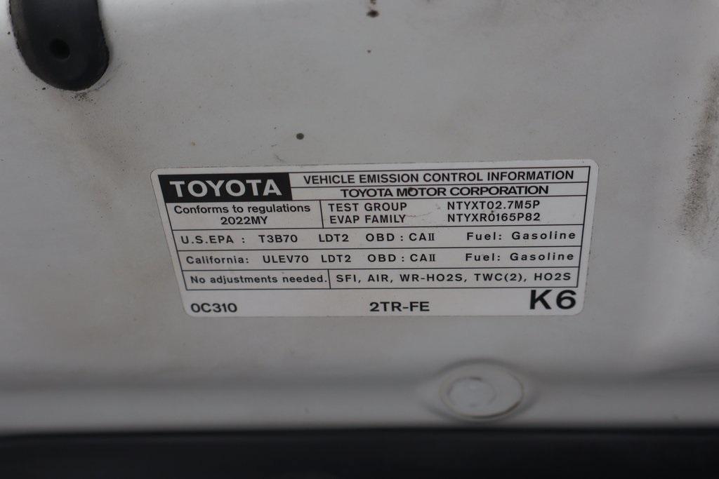 used 2022 Toyota Tacoma car, priced at $22,995