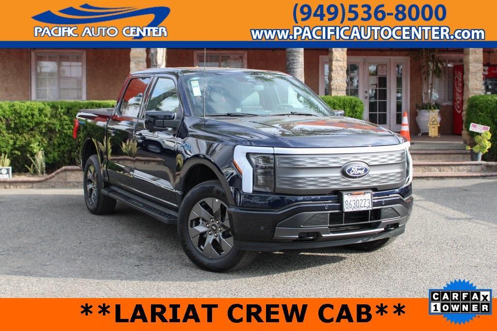 used 2024 Ford F-150 Lightning car, priced at $57,995