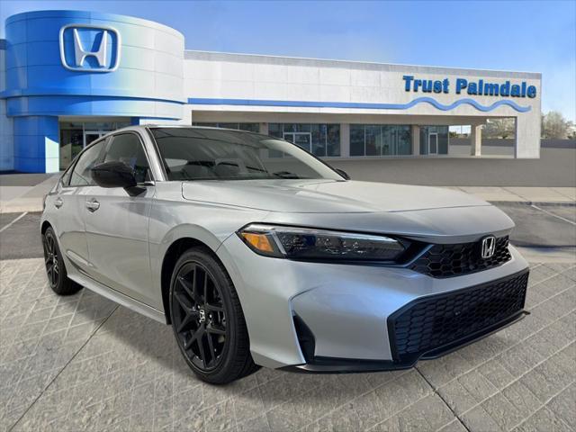 new 2025 Honda Civic car, priced at $27,400