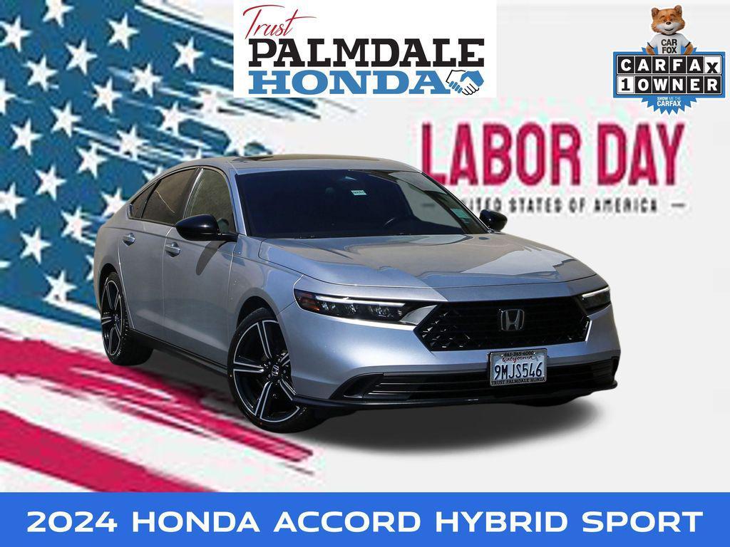 used 2024 Honda Accord Hybrid car, priced at $29,570