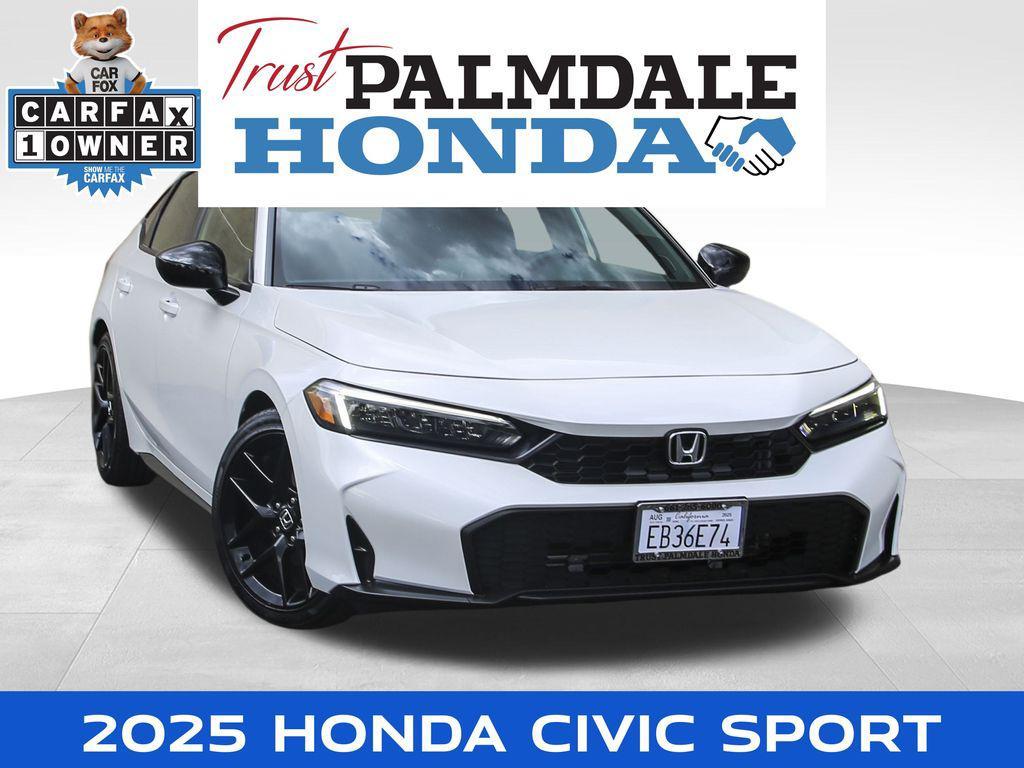 used 2025 Honda Civic car, priced at $26,435