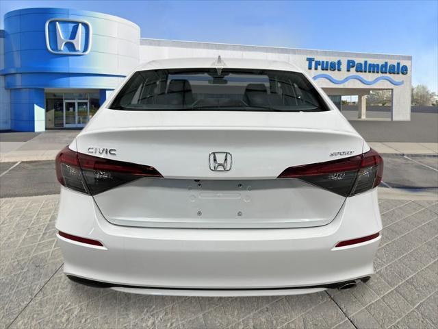 new 2025 Honda Civic car, priced at $27,855