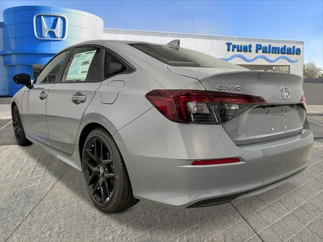new 2025 Honda Civic car, priced at $27,855