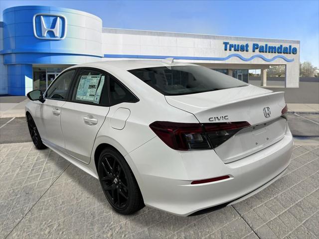 new 2025 Honda Civic car, priced at $27,855
