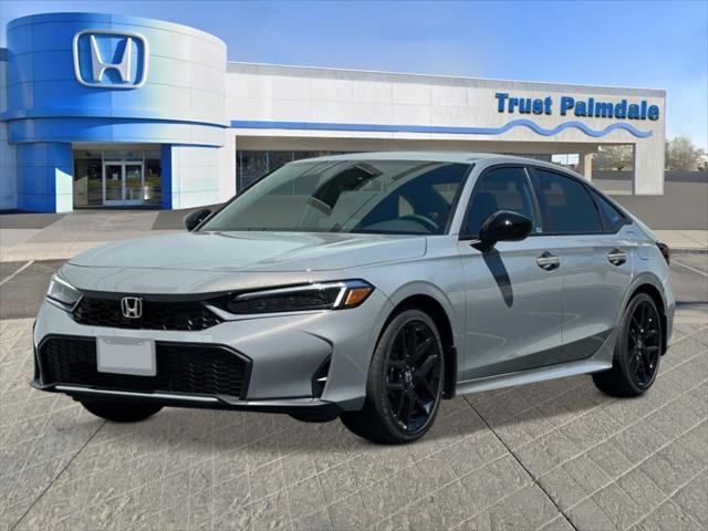 new 2025 Honda Civic Hybrid car, priced at $30,555
