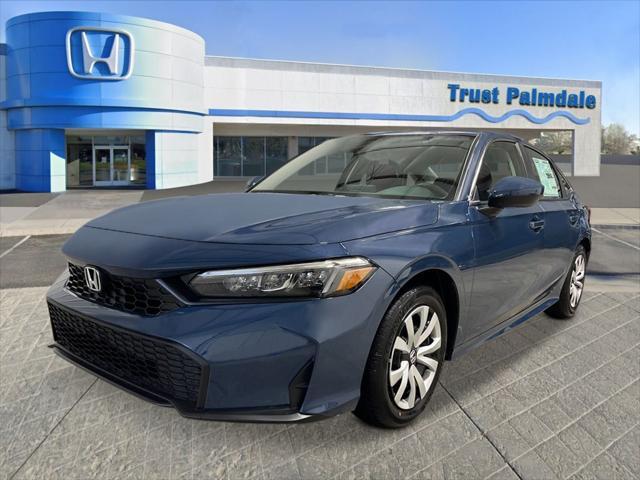new 2025 Honda Civic car, priced at $25,855