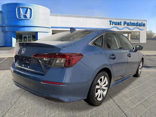 new 2025 Honda Civic car, priced at $25,855