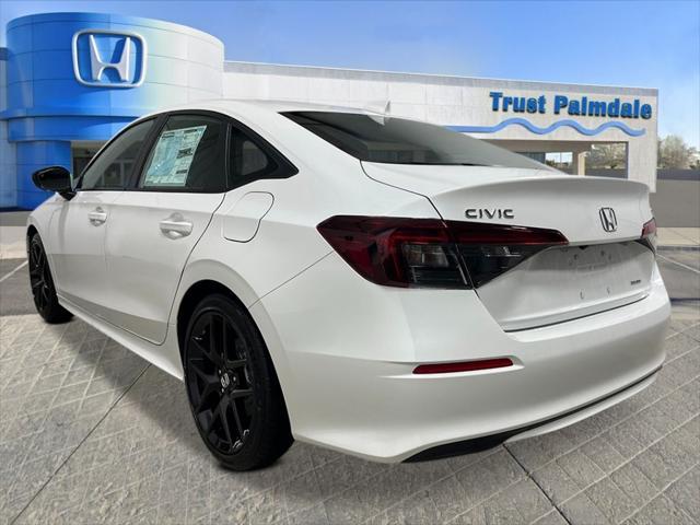new 2025 Honda Civic Hybrid car, priced at $30,555