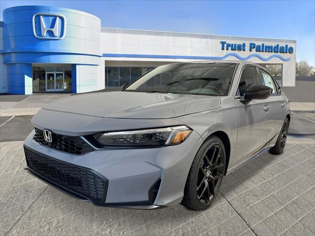 new 2025 Honda Civic car, priced at $29,055