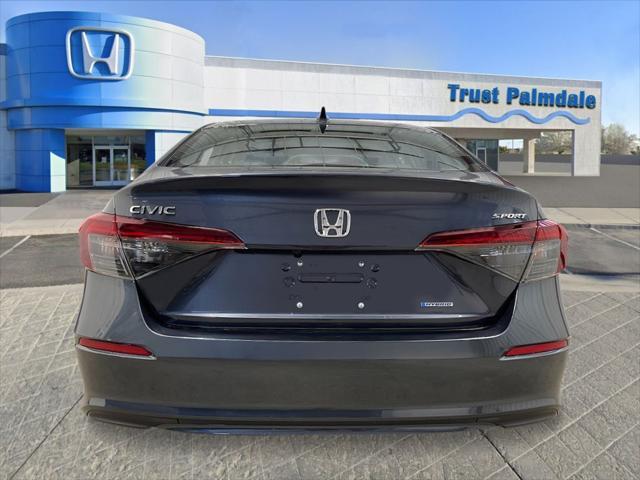 new 2025 Honda Civic Hybrid car, priced at $30,100