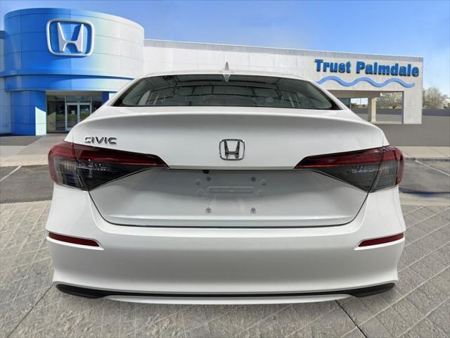 new 2025 Honda Civic car, priced at $25,855