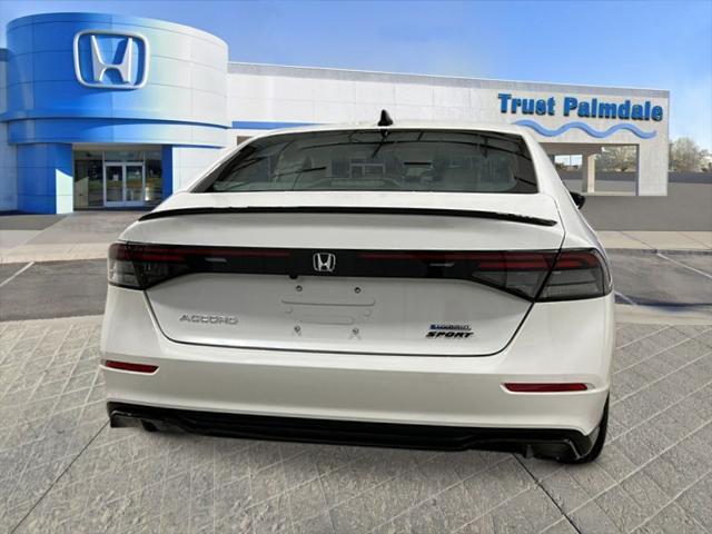new 2025 Honda Accord Hybrid car, priced at $36,980