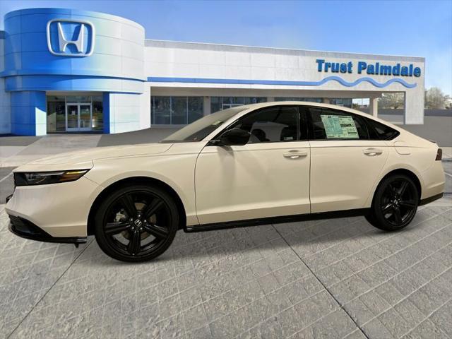new 2025 Honda Accord Hybrid car, priced at $36,980