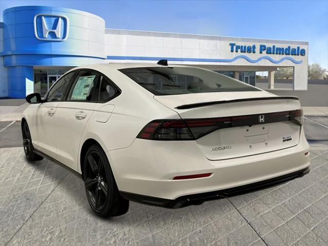 new 2025 Honda Accord Hybrid car, priced at $36,980