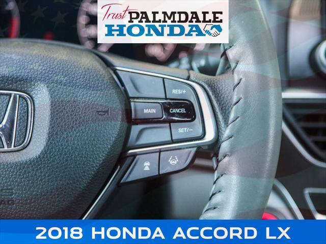 used 2018 Honda Accord car, priced at $20,991