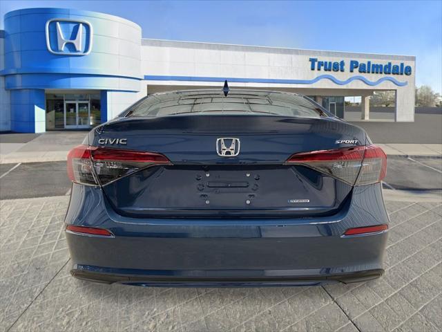 new 2025 Honda Civic Hybrid car, priced at $30,555