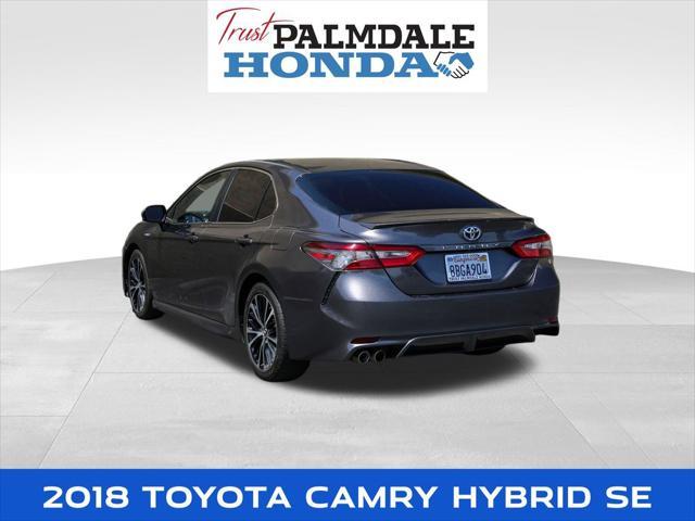 used 2018 Toyota Camry Hybrid car, priced at $16,491