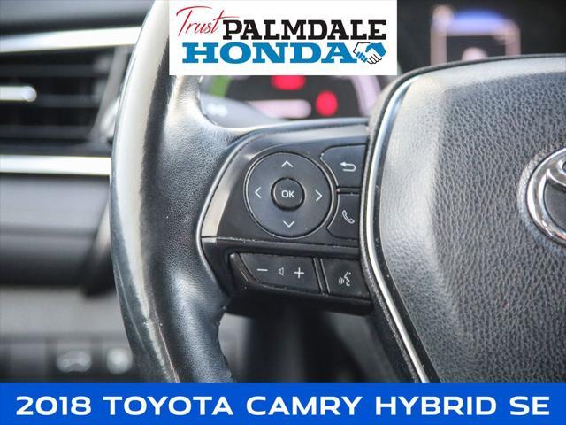 used 2018 Toyota Camry Hybrid car, priced at $16,491