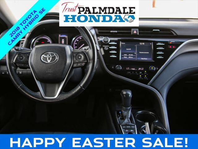 used 2018 Toyota Camry Hybrid car