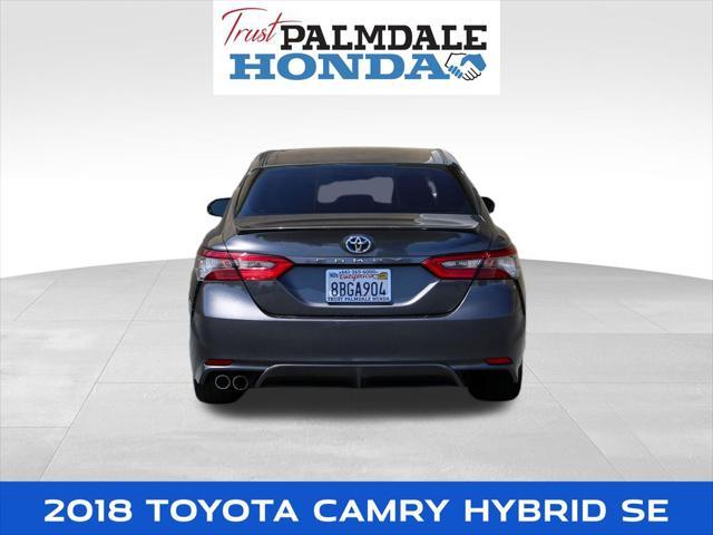 used 2018 Toyota Camry Hybrid car, priced at $16,491