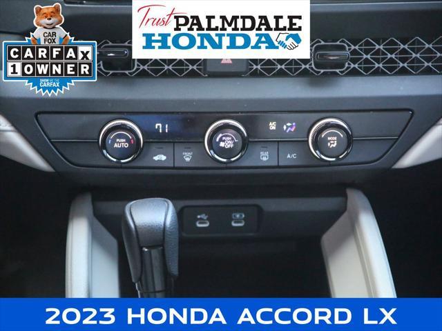 used 2023 Honda Accord car, priced at $24,991