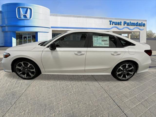 new 2025 Honda Civic Hybrid car, priced at $33,555