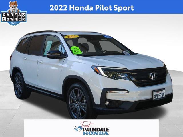 used 2022 Honda Pilot car, priced at $30,391