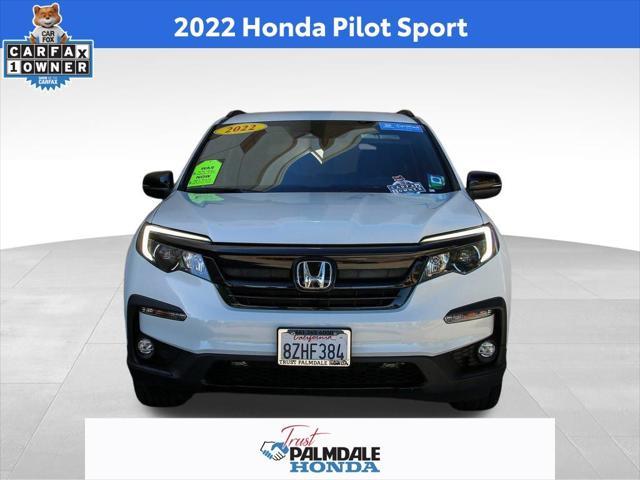 used 2022 Honda Pilot car, priced at $30,391