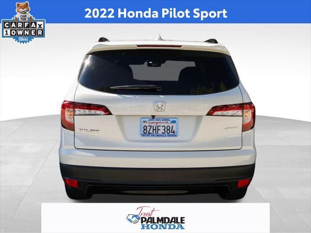 used 2022 Honda Pilot car, priced at $30,391