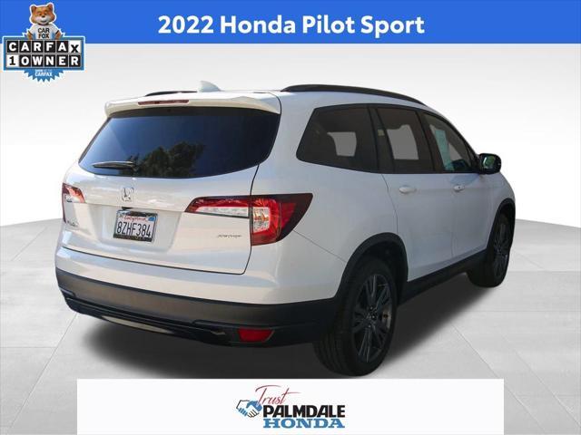 used 2022 Honda Pilot car, priced at $30,391