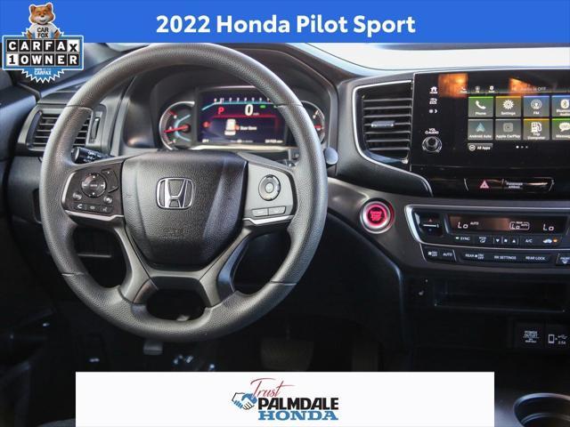 used 2022 Honda Pilot car, priced at $30,391