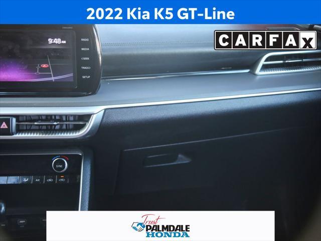 used 2022 Kia K5 car, priced at $22,173